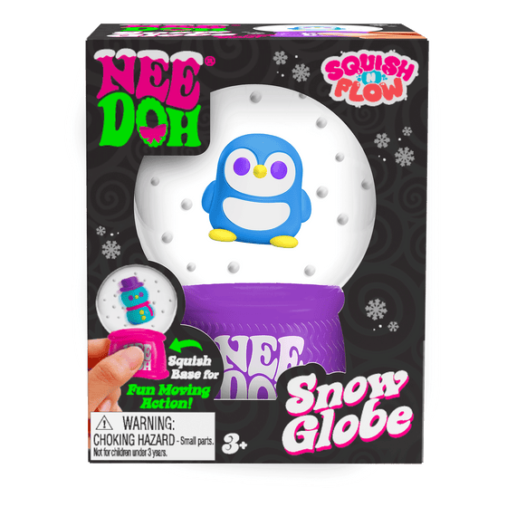 NeeDoh Squish N Flow Snow Globe (S16Z3)